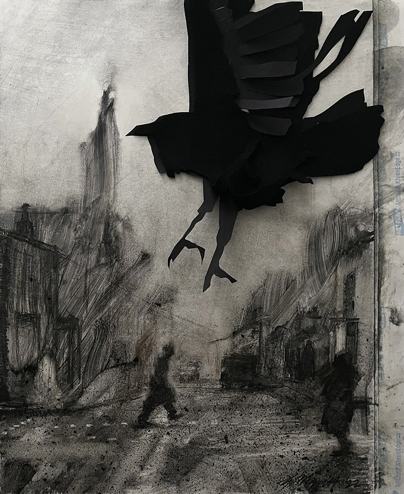 Gary William Myatt, artist, painter, 3-D art, mixed media art, London, UK