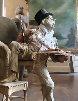 Gary William Myatt, artist, painter, 3-D art, mixed media art, London, UK