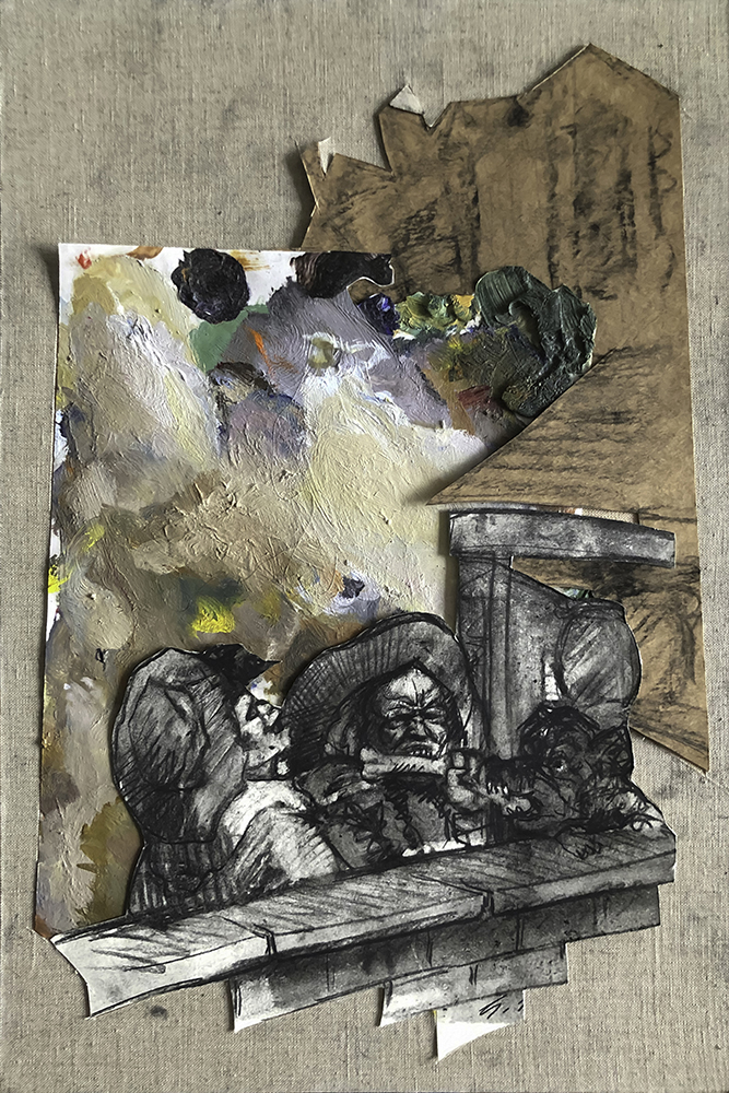 Gary William Myatt, artist, painter, 3-D art, mixed media art, London, UK