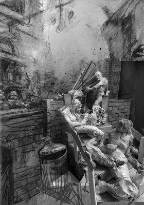 Gary William Myatt, artist, painter, 3-D art, mixed media art, London, UK