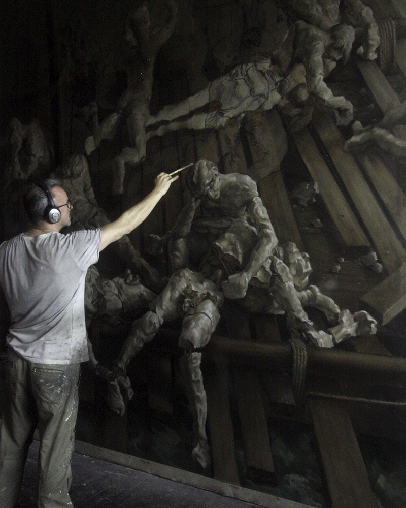 Gary William Myatt, artist, painter, 3-D art, mixed media art, London, UK