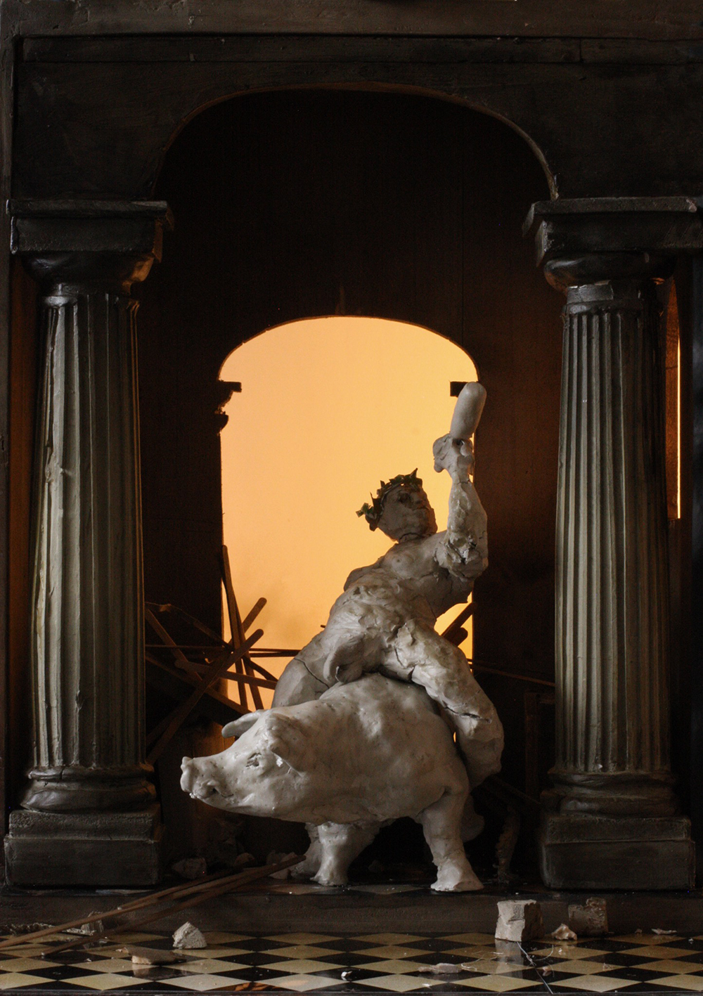 Gary William Myatt, artist, painter, 3-D art, mixed media art, London, UK