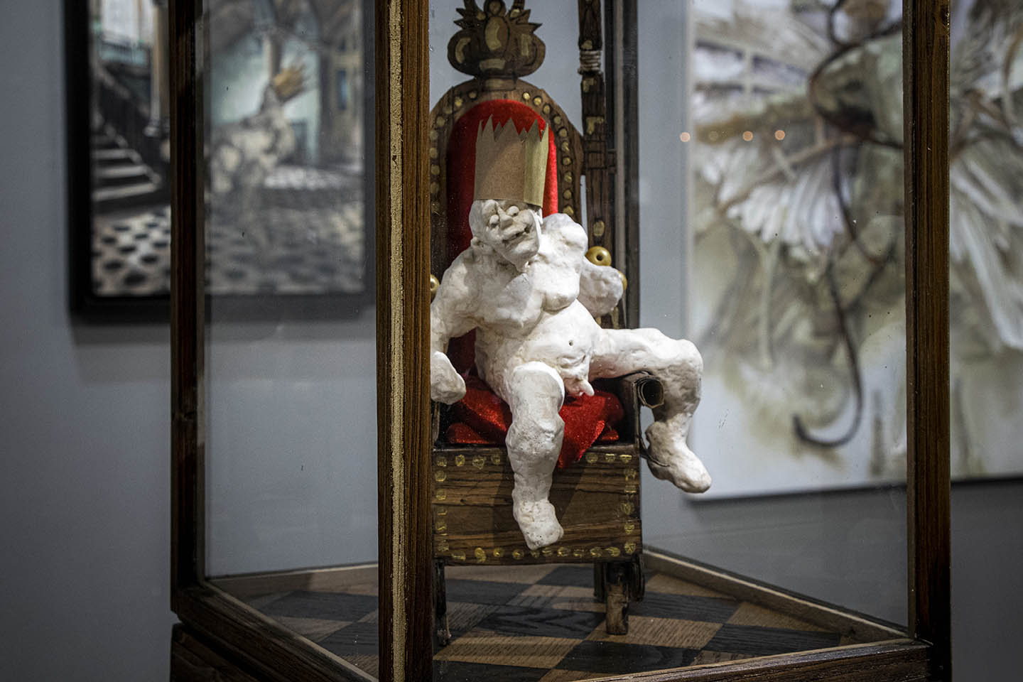 Gary William Myatt, artist, painter, 3-D art, mixed media art, London, UK