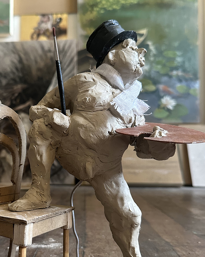 Gary William Myatt, artist, painter, 3-D art, mixed media art, London, UK