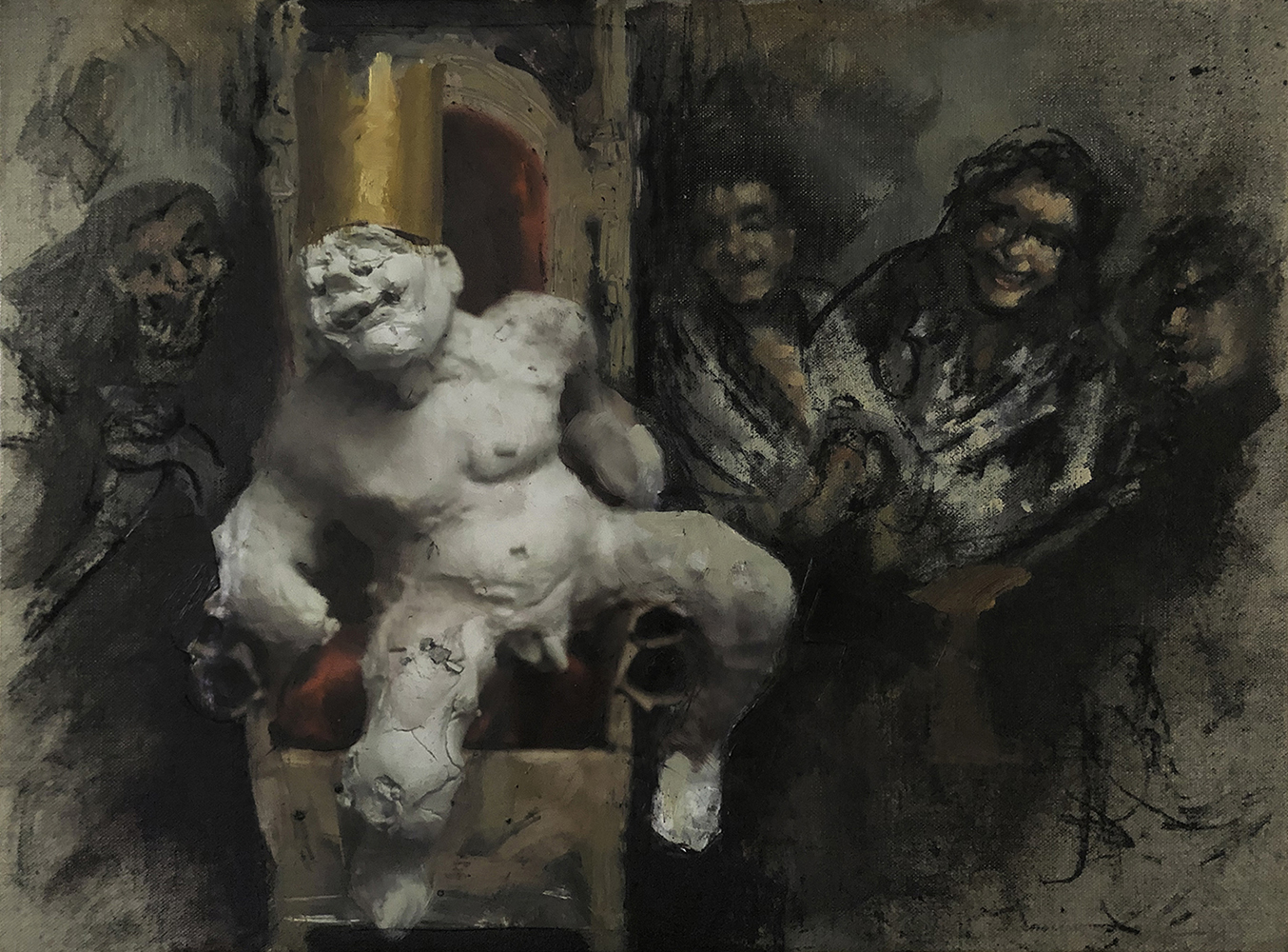 Gary William Myatt, artist, painter, 3-D art, mixed media art, London, UK